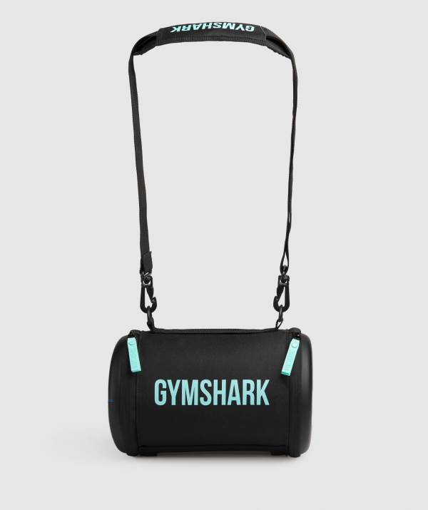 Panske Športové Tašky Gymshark Barrel Čierne Modre | KR4625803
